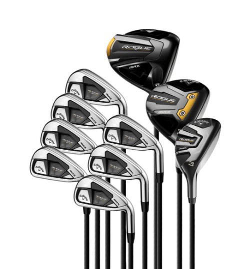 “美品”Callaway Rogue ST Max 5w UB 6S Callaway Rogue ST MAX Graphite Full Set 12-Pcs. With Bag, Callaway